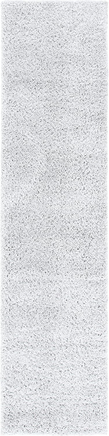 image:imageSAFAVIEH August Shag Collection Area Rug 9 x 12 Beige Solid Design NonShedding amp Easy Care 125inch Thick Ideal for High Traffic Areas in Living Room Bedroom AUG561BLight Grey