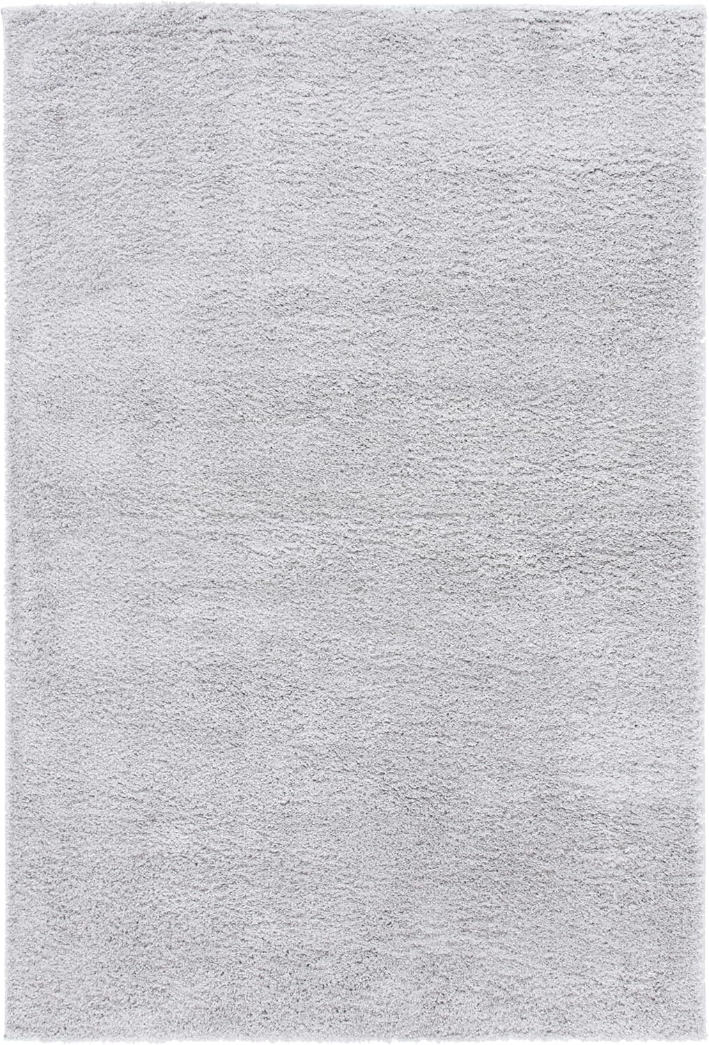 image:imageSAFAVIEH August Shag Collection Area Rug 9 x 12 Beige Solid Design NonShedding amp Easy Care 125inch Thick Ideal for High Traffic Areas in Living Room Bedroom AUG561BLight Grey