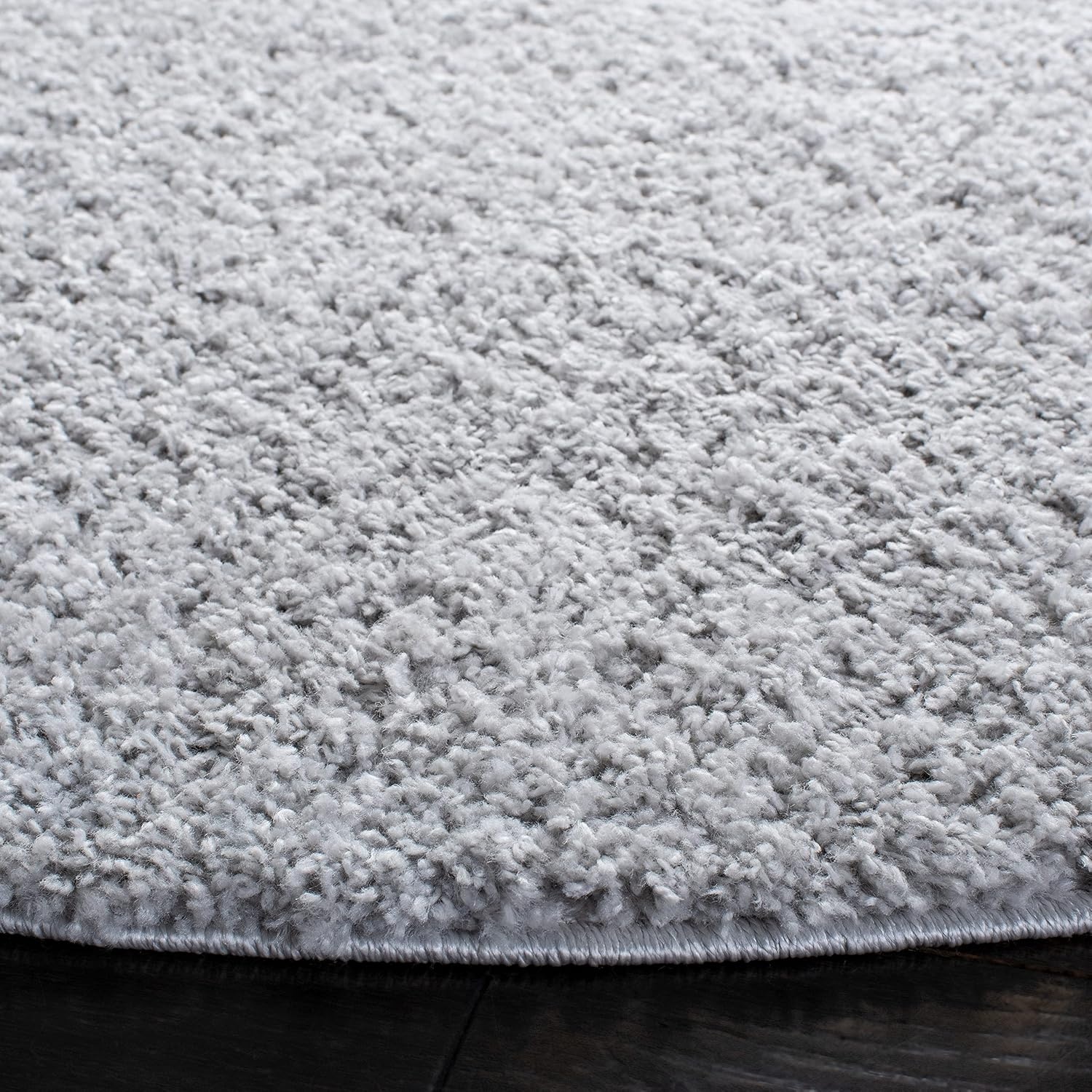 image:imageSAFAVIEH August Shag Collection Area Rug 9 x 12 Beige Solid Design NonShedding amp Easy Care 125inch Thick Ideal for High Traffic Areas in Living Room Bedroom AUG561BLight Grey