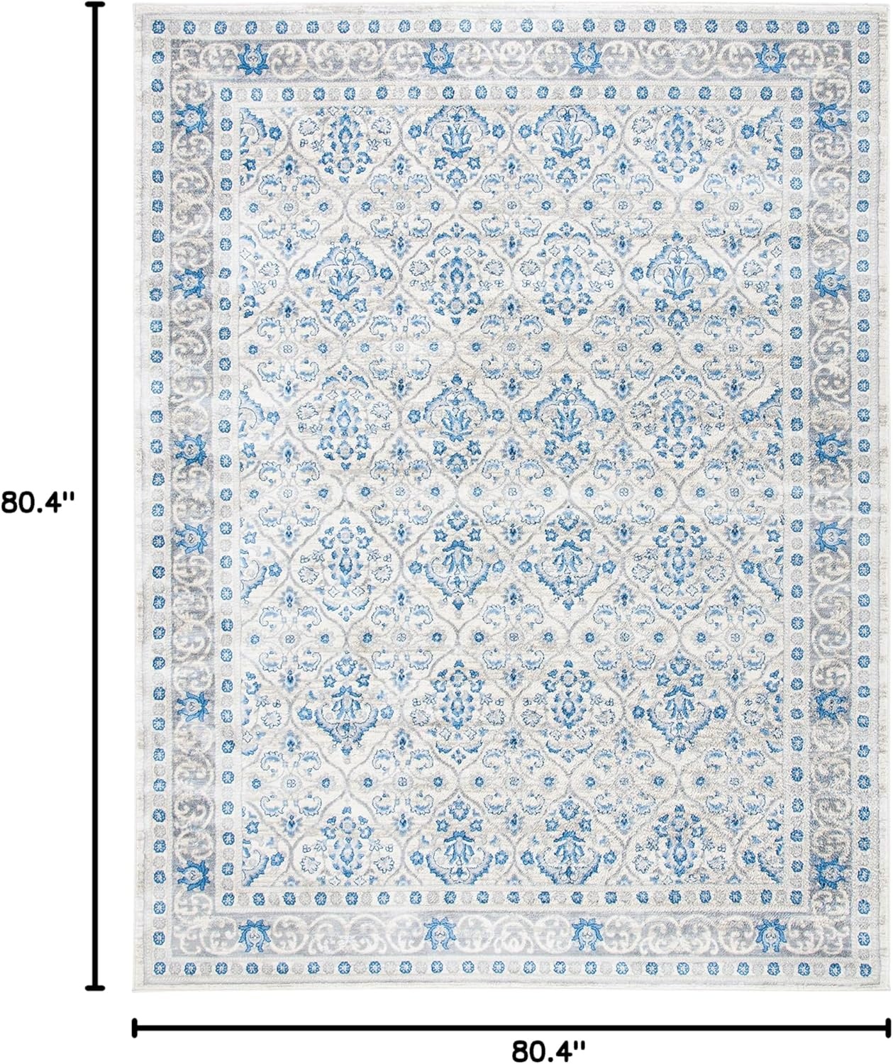 image:imageSAFAVIEH August Shag Collection Area Rug 9 x 12 Beige Solid Design NonShedding amp Easy Care 125inch Thick Ideal for High Traffic Areas in Living Room Bedroom AUG561BNavy