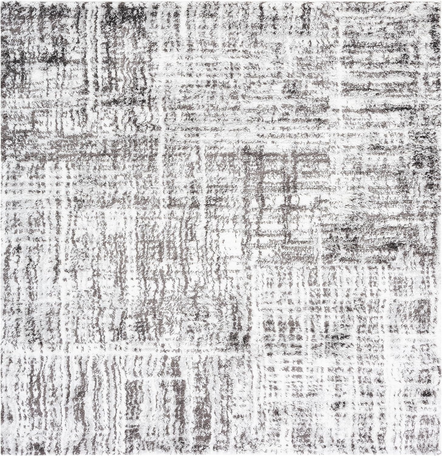 image:imageSAFAVIEH Berber Shag Collection Area Rug 9 x 12 Blue Rust amp Ivory Modern Abstract Design NonShedding amp Easy Care 125inch Thick Ideal for High Traffic Areas in Living Room Bedroom BER569AGreyDark Grey