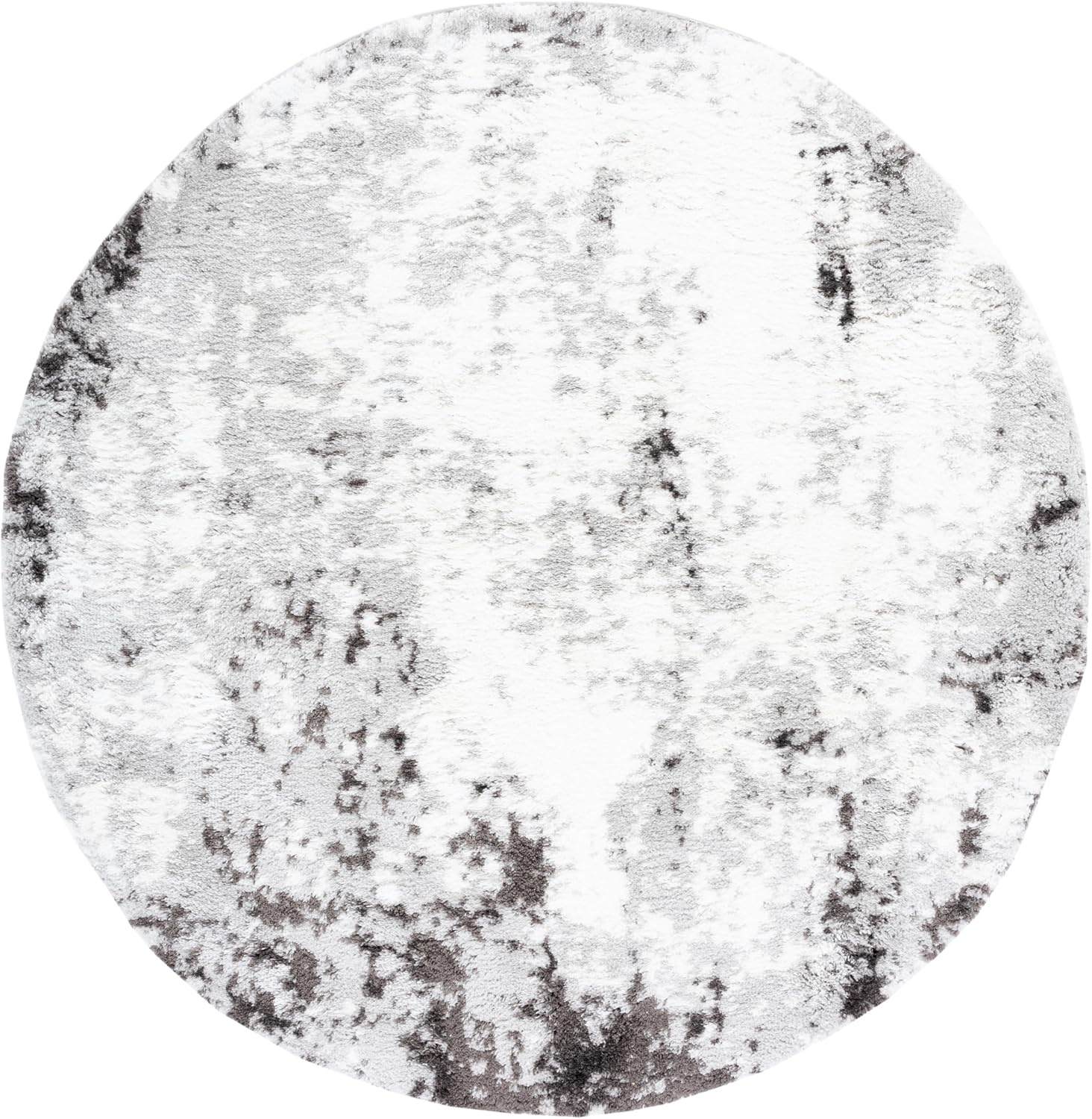 image:imageSAFAVIEH Berber Shag Collection Area Rug 9 x 12 Blue Rust amp Ivory Modern Abstract Design NonShedding amp Easy Care 125inch Thick Ideal for High Traffic Areas in Living Room Bedroom BER543AGreyDark Grey