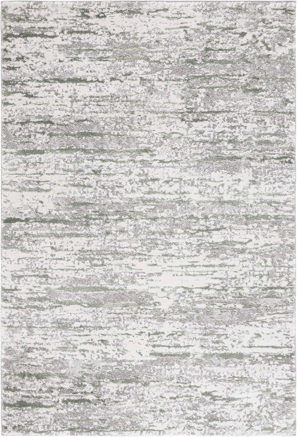 image:imageSAFAVIEH Century Collection Area Rug 67 x 9 Ivory amp Beige Modern Abstract Design NonShedding amp Easy Care Ideal for High Traffic Areas in Living Room Bedroom CTY350BGreyDark Green