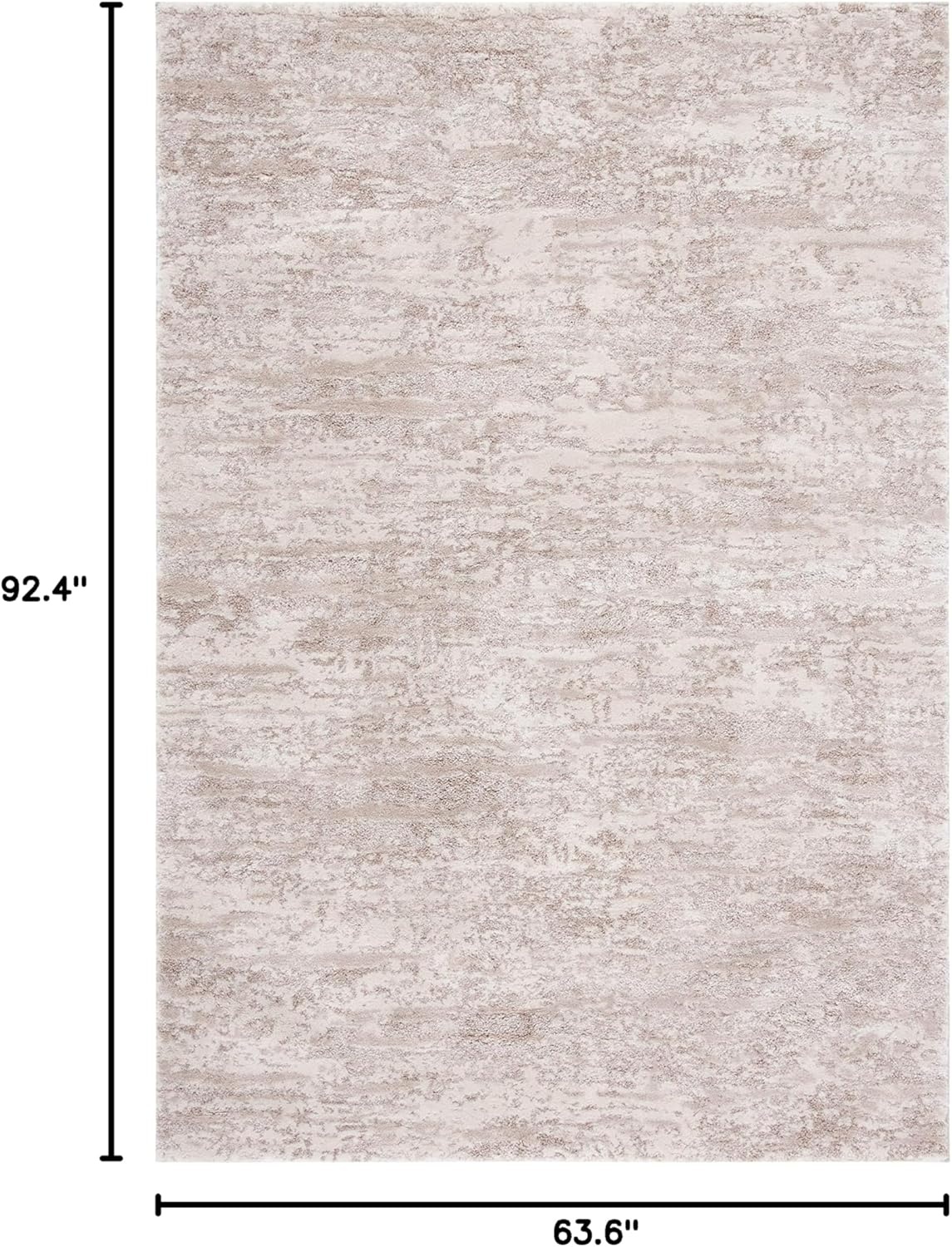image:imageSAFAVIEH Century Collection Area Rug 67 x 9 Ivory amp Beige Modern Abstract Design NonShedding amp Easy Care Ideal for High Traffic Areas in Living Room Bedroom CTY350BIvoryBeige