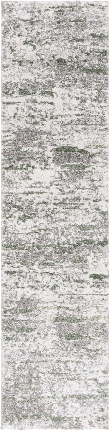 image:imageSAFAVIEH Century Collection Area Rug 67 x 9 Ivory amp Beige Modern Abstract Design NonShedding amp Easy Care Ideal for High Traffic Areas in Living Room Bedroom CTY350BGreyDark Green
