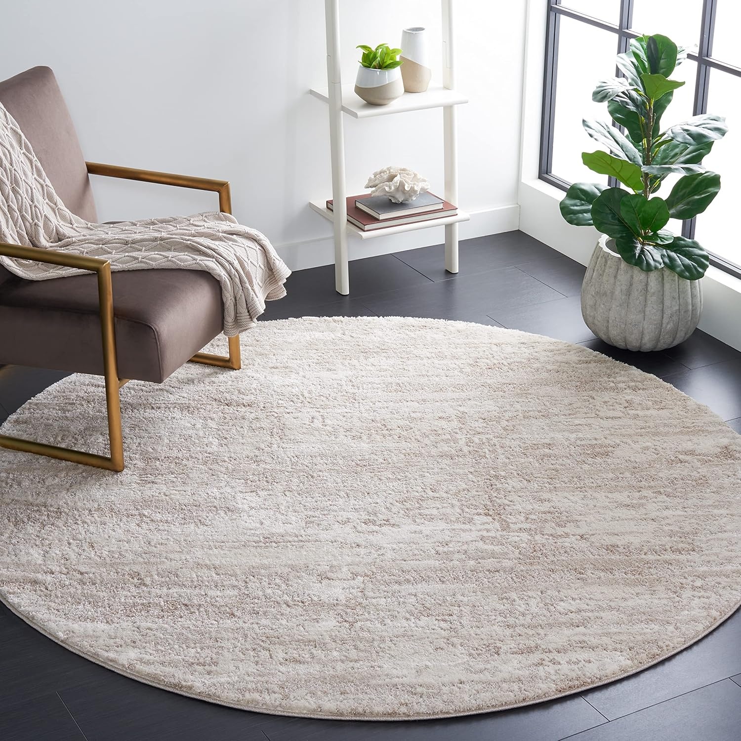 image:imageSAFAVIEH Century Collection Area Rug 67 x 9 Ivory amp Beige Modern Abstract Design NonShedding amp Easy Care Ideal for High Traffic Areas in Living Room Bedroom CTY350BIvoryBeige