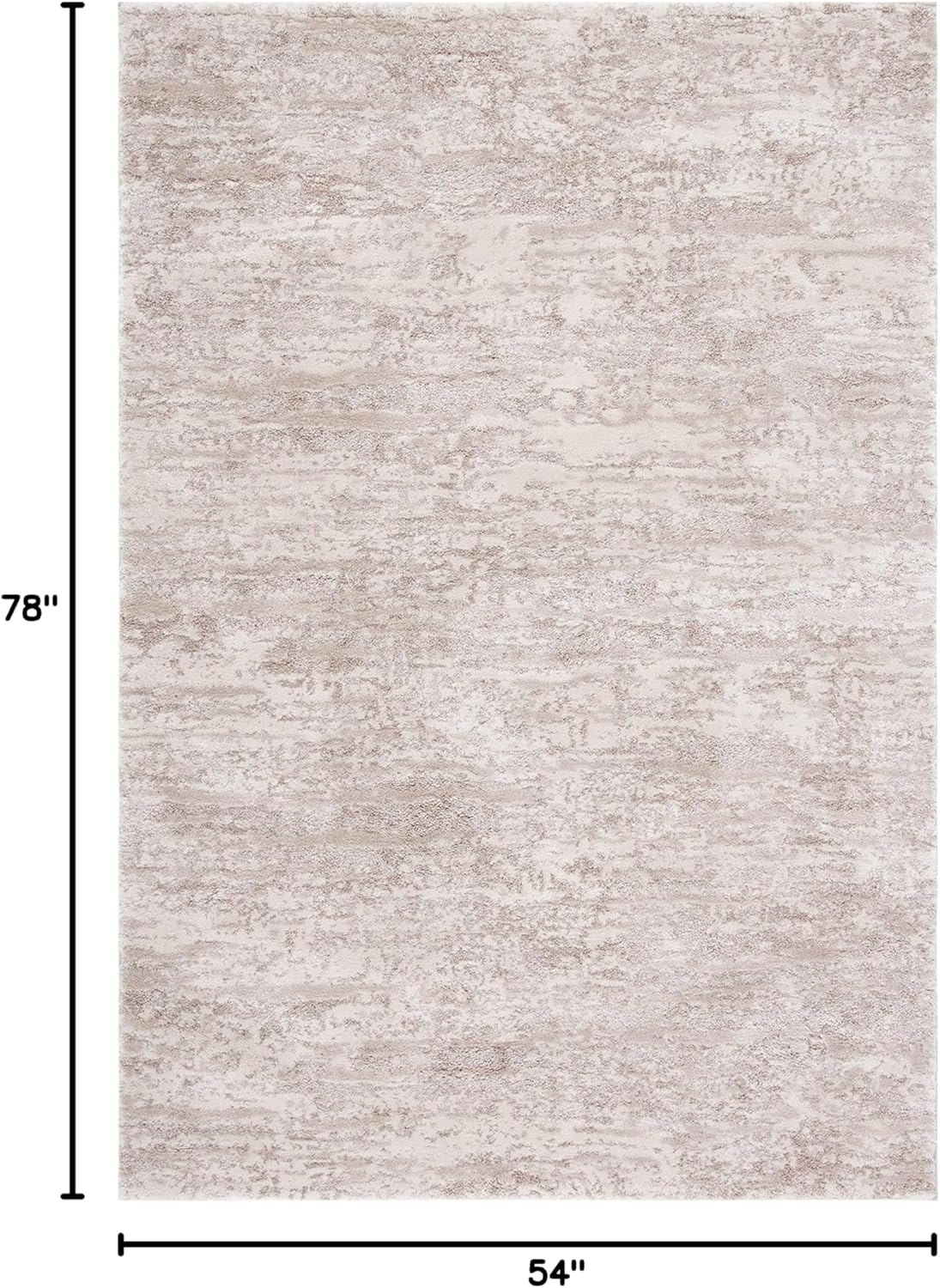image:imageSAFAVIEH Century Collection Area Rug 67 x 9 Ivory amp Beige Modern Abstract Design NonShedding amp Easy Care Ideal for High Traffic Areas in Living Room Bedroom CTY350BIvoryBeige