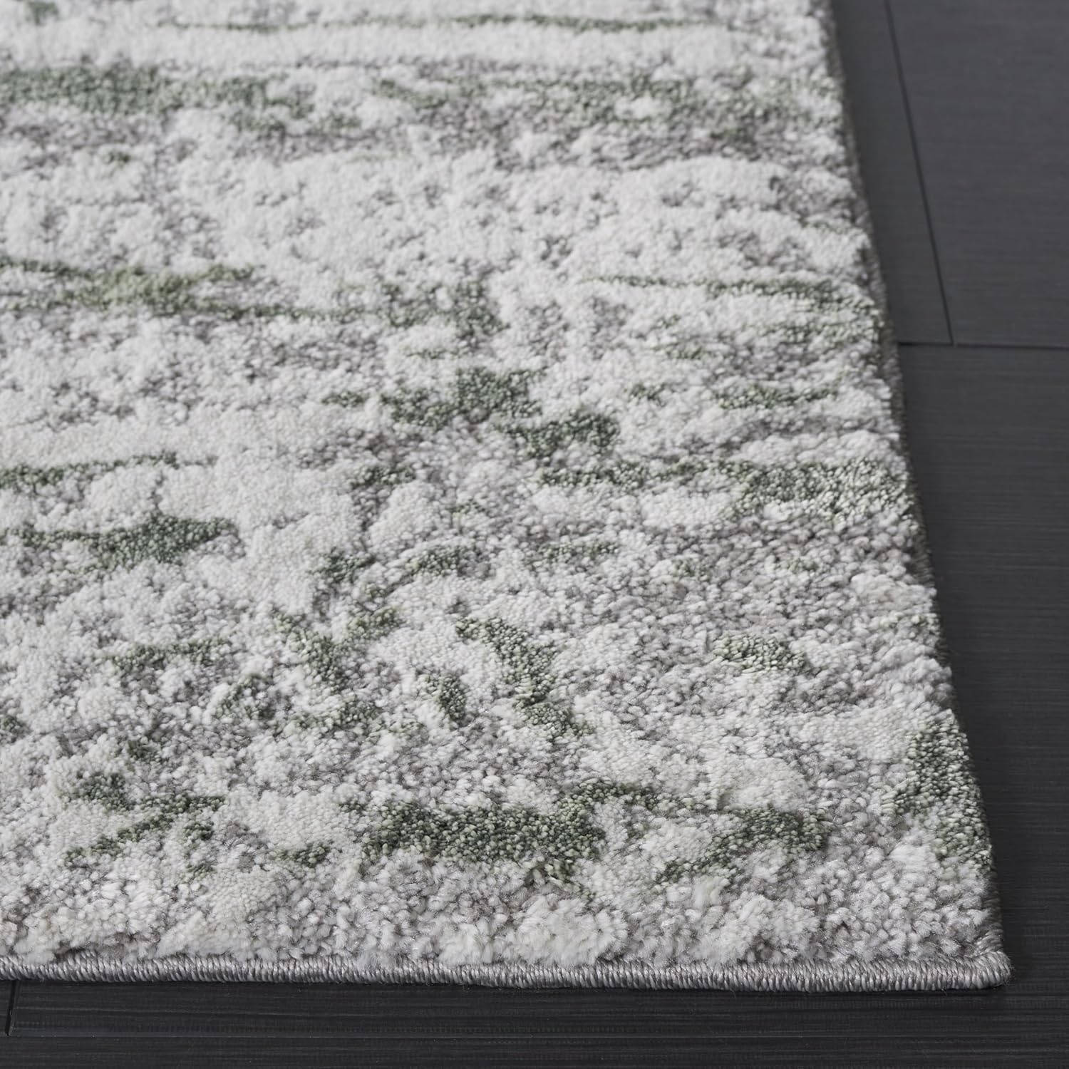 image:imageSAFAVIEH Century Collection Area Rug 67 x 9 Ivory amp Beige Modern Abstract Design NonShedding amp Easy Care Ideal for High Traffic Areas in Living Room Bedroom CTY350BGreyDark Green