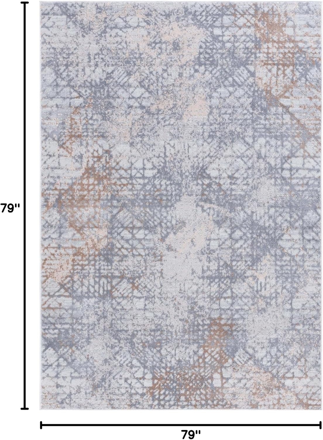 image:imageSAFAVIEH Fiesta Shag Collection Area Rug 9 x 12 Multi Modern Abstract Design NonShedding amp Easy Care 05inch Thick Ideal for High Traffic Areas in Living Room Bedroom FSG367MMulti Color