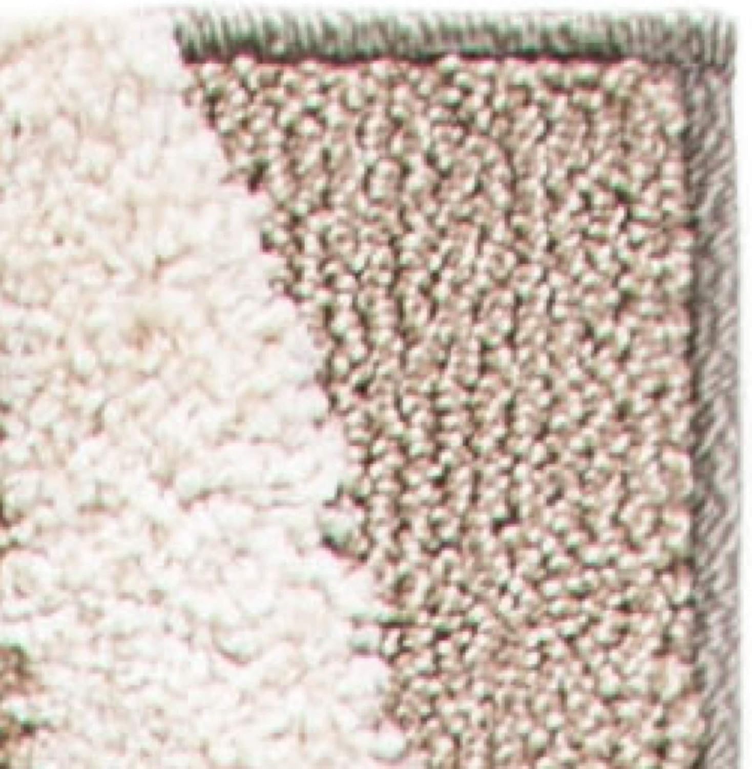 image:imageSAFAVIEH Florida Shag Collection Area Rug 86 x 12 Dark Blue amp Ivory Abstract Design NonShedding amp Easy Care 12inch Thick Ideal for High Traffic Areas in Living Room Bedroom SG4736511BrownIvory