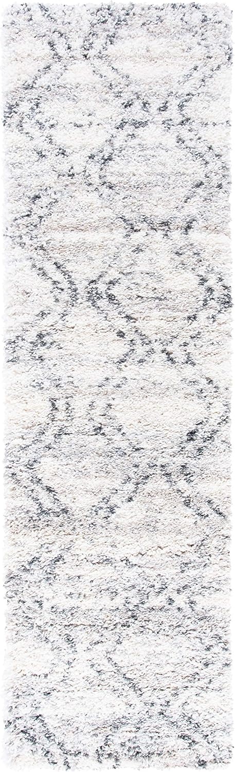 image:imageSAFAVIEH Fontana Shag Collection Area Rug 9 x 12 Ivory amp Grey Modern Design NonShedding amp Easy Care 2inch Thick Ideal for High Traffic Areas in Living Room Bedroom FNT881AIvoryGrey