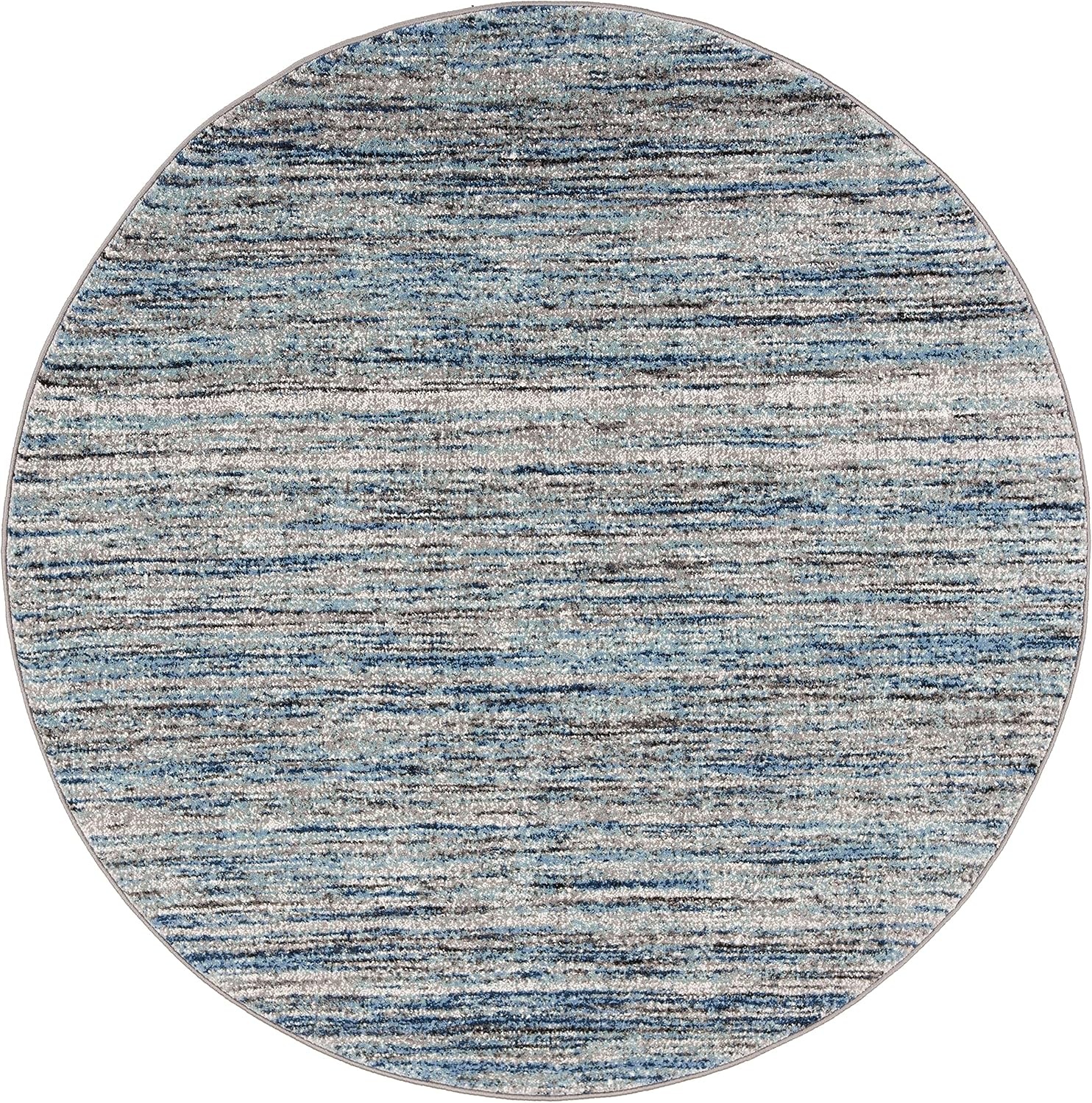 image:imageSAFAVIEH Galaxy Collection 8 x 10 BlueGrey GAL113M Modern NonShedding Living Room Bedroom Dining Home Office Area RugBlueGrey