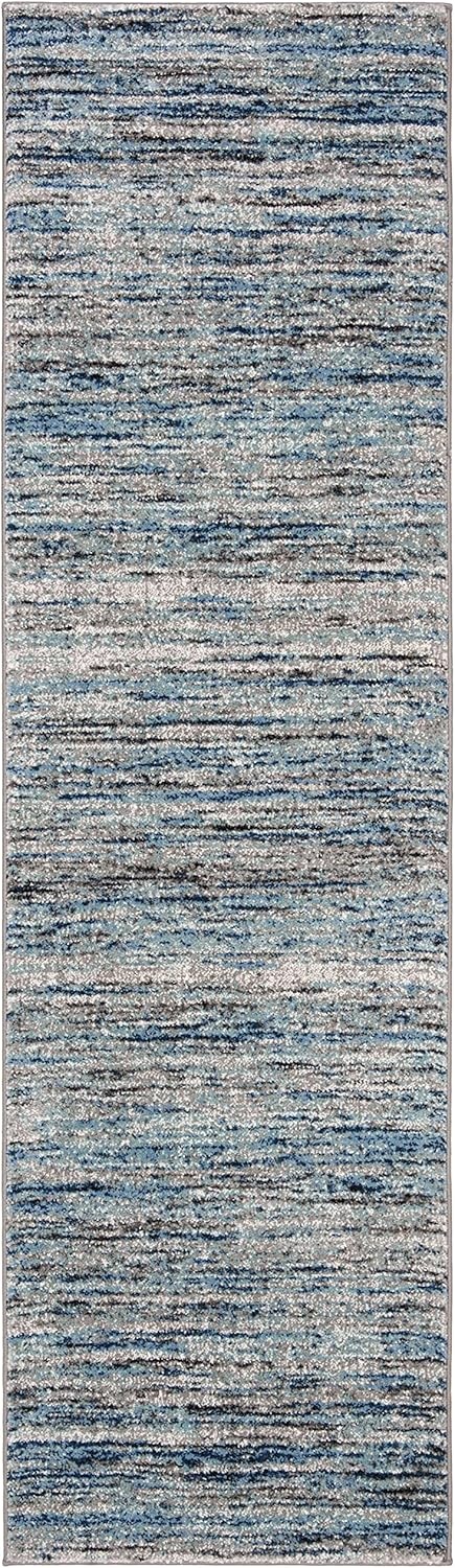 image:imageSAFAVIEH Galaxy Collection 8 x 10 BlueGrey GAL113M Modern NonShedding Living Room Bedroom Dining Home Office Area RugBlueGrey