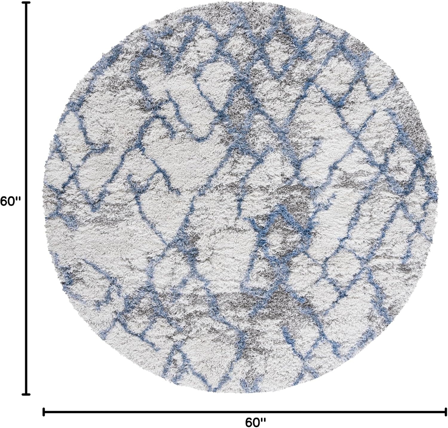 image:imageSAFAVIEH Horizon Shag Collection Area Rug 9 x 12 Ivory amp Rust Modern Abstract Design NonShedding amp Easy Care 25inch Thick Ideal for High Traffic Areas in Living Room Bedroom HZN894PIvoryBlue