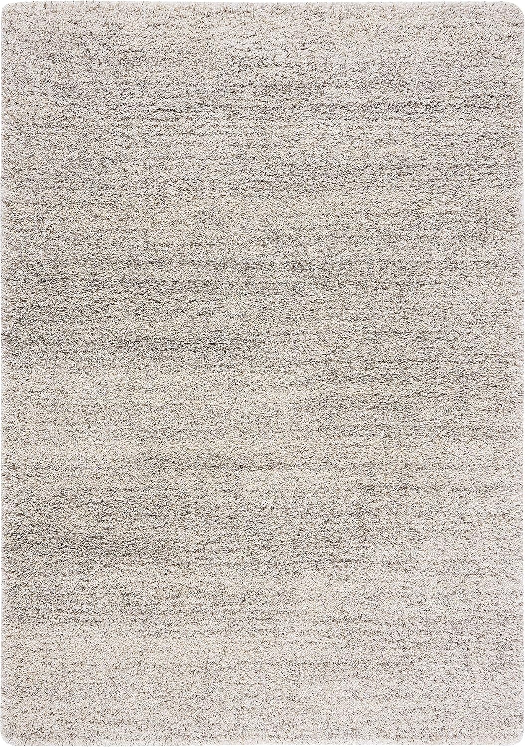 image:imageSAFAVIEH Hudson Shag Collection Area Rug 10 x 14 Ivory amp Grey Modern Abstract Design NonShedding amp Easy Care 2inch Thick Ideal for High Traffic Areas in Living Room Bedroom SGH295BIvoryGrey