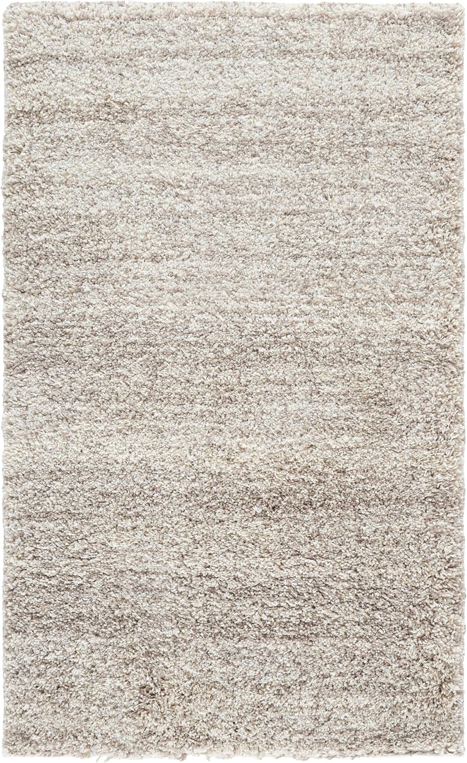 image:imageSAFAVIEH Hudson Shag Collection Area Rug 10 x 14 Ivory amp Grey Modern Abstract Design NonShedding amp Easy Care 2inch Thick Ideal for High Traffic Areas in Living Room Bedroom SGH295BIvoryBeige