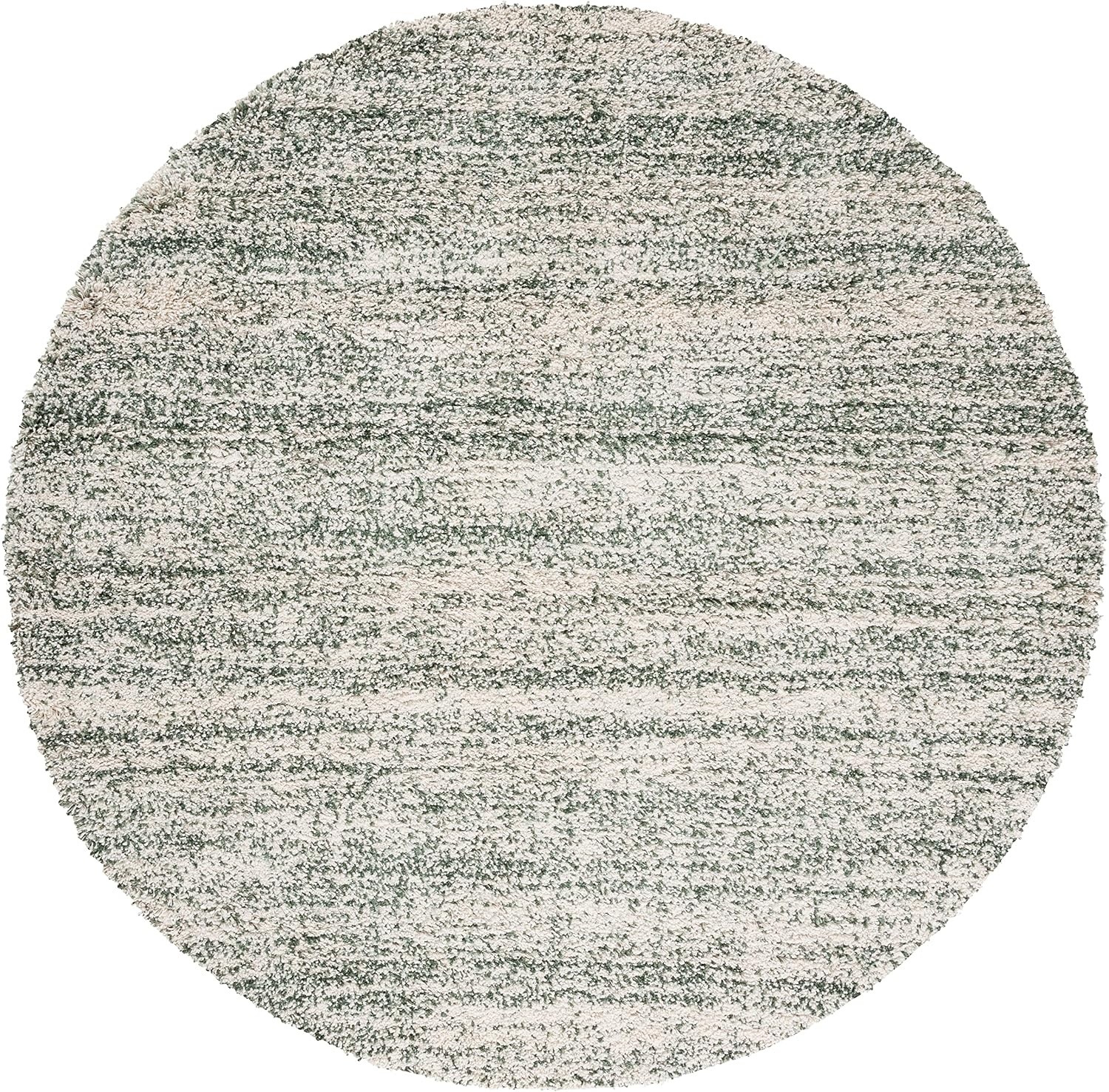 image:imageSAFAVIEH Hudson Shag Collection Area Rug 10 x 14 Ivory amp Grey Modern Abstract Design NonShedding amp Easy Care 2inch Thick Ideal for High Traffic Areas in Living Room Bedroom SGH295BIvoryGreen