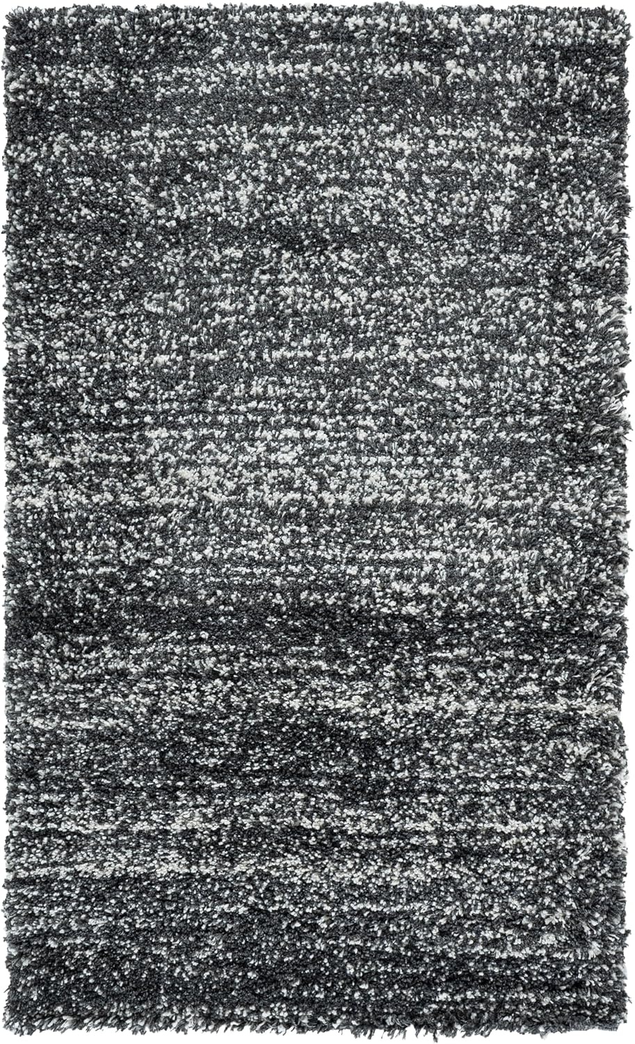 image:imageSAFAVIEH Hudson Shag Collection Area Rug 10 x 14 Ivory amp Grey Modern Abstract Design NonShedding amp Easy Care 2inch Thick Ideal for High Traffic Areas in Living Room Bedroom SGH295BDark GreyIvory
