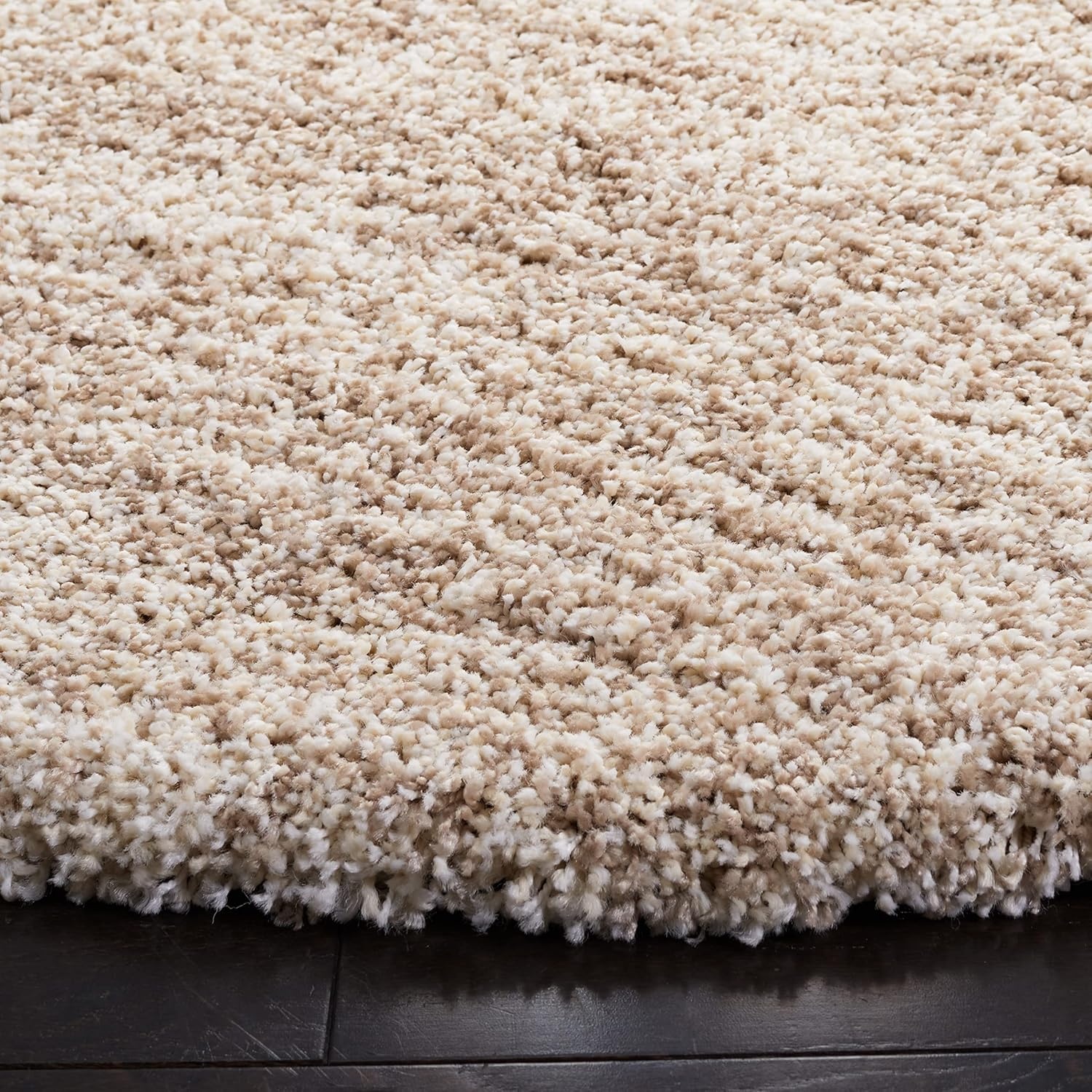 image:imageSAFAVIEH Hudson Shag Collection Area Rug 10 x 14 Ivory amp Grey Modern Abstract Design NonShedding amp Easy Care 2inch Thick Ideal for High Traffic Areas in Living Room Bedroom SGH295BIvoryBeige