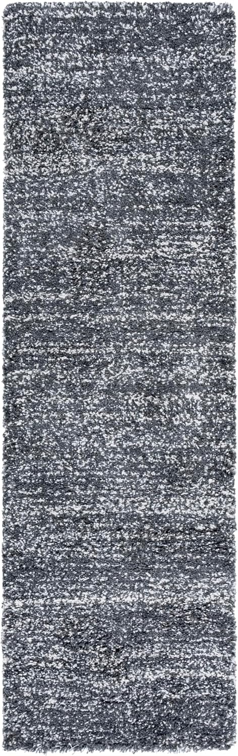 image:imageSAFAVIEH Hudson Shag Collection Area Rug 10 x 14 Ivory amp Grey Modern Abstract Design NonShedding amp Easy Care 2inch Thick Ideal for High Traffic Areas in Living Room Bedroom SGH295BDark GreyIvory