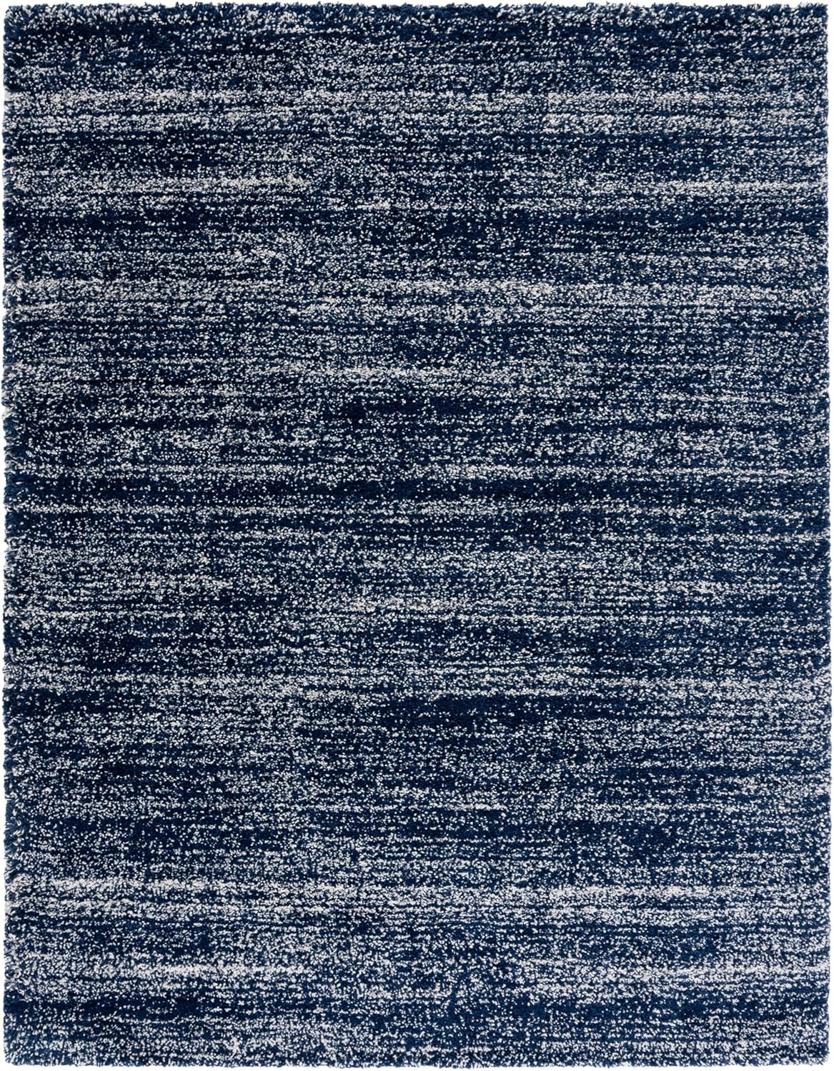 image:imageSAFAVIEH Hudson Shag Collection Area Rug 10 x 14 Ivory amp Grey Modern Abstract Design NonShedding amp Easy Care 2inch Thick Ideal for High Traffic Areas in Living Room Bedroom SGH295BNavyIvory