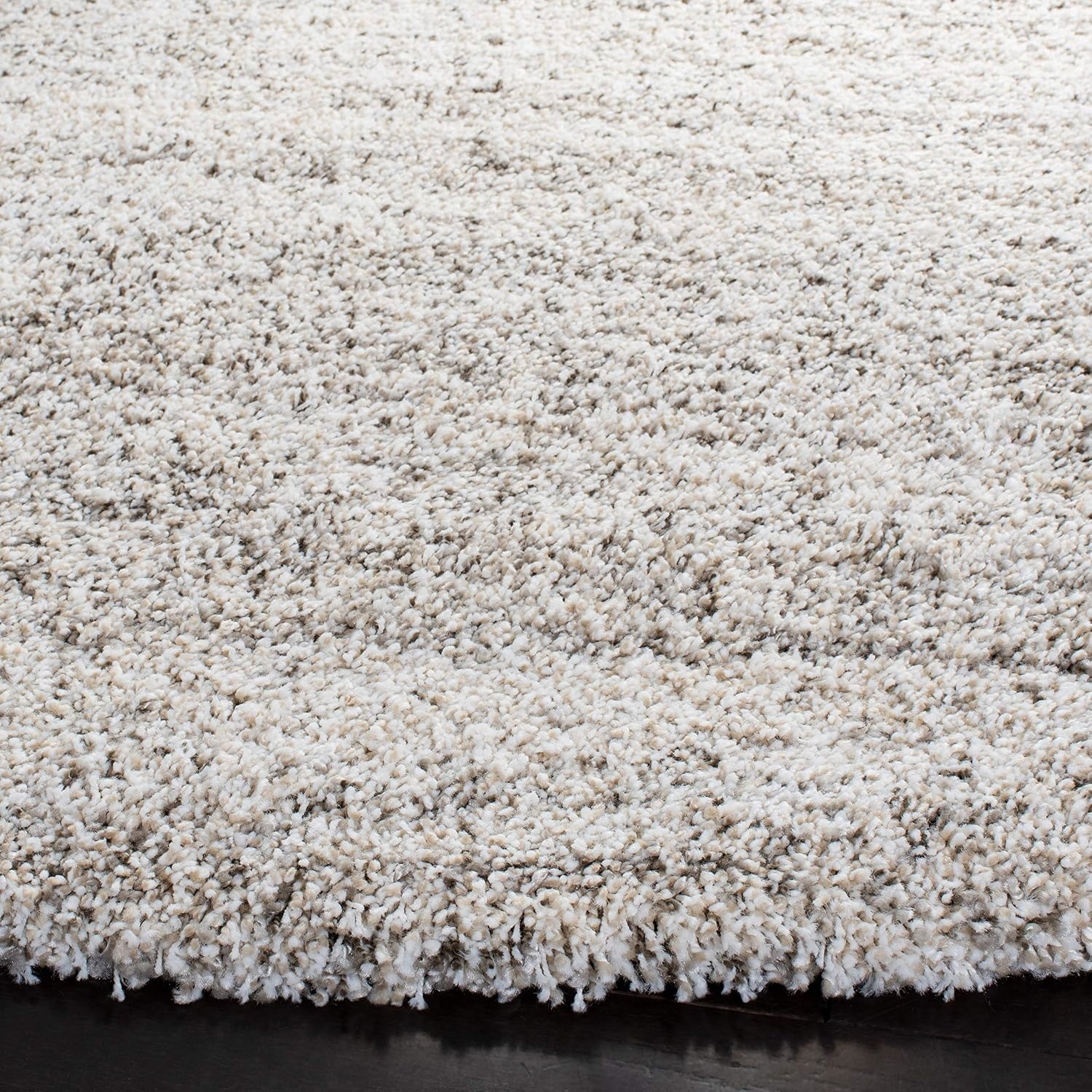image:imageSAFAVIEH Hudson Shag Collection Area Rug 10 x 14 Ivory amp Grey Modern Abstract Design NonShedding amp Easy Care 2inch Thick Ideal for High Traffic Areas in Living Room Bedroom SGH295BIvoryGrey