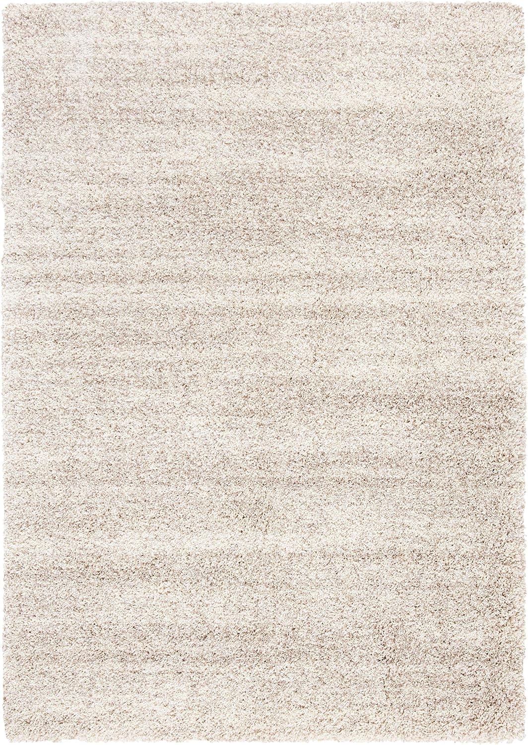image:imageSAFAVIEH Hudson Shag Collection Area Rug 10 x 14 Ivory amp Grey Modern Abstract Design NonShedding amp Easy Care 2inch Thick Ideal for High Traffic Areas in Living Room Bedroom SGH295BIvoryBeige