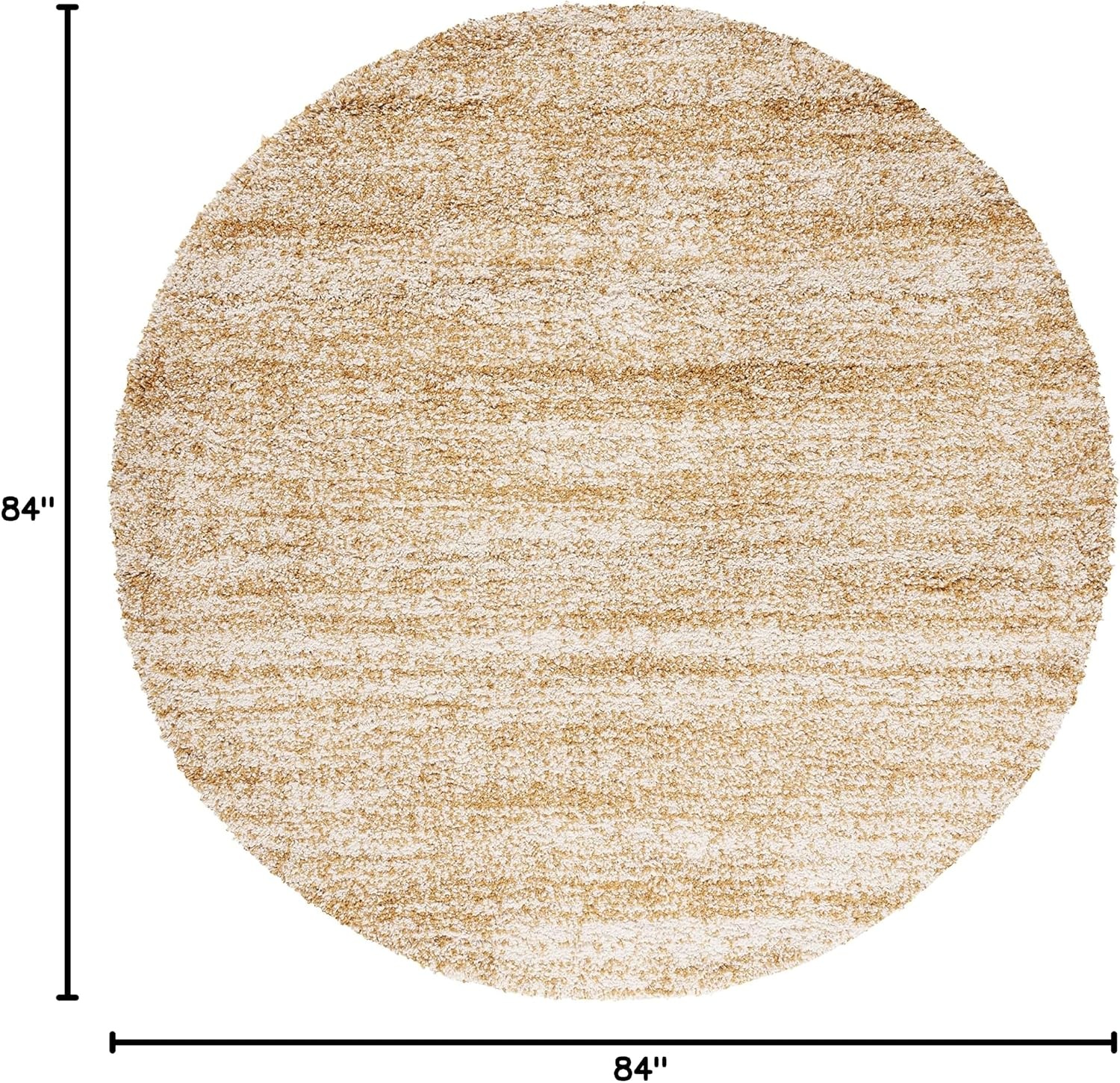 image:imageSAFAVIEH Hudson Shag Collection Area Rug 10 x 14 Ivory amp Grey Modern Abstract Design NonShedding amp Easy Care 2inch Thick Ideal for High Traffic Areas in Living Room Bedroom SGH295BIvoryGold