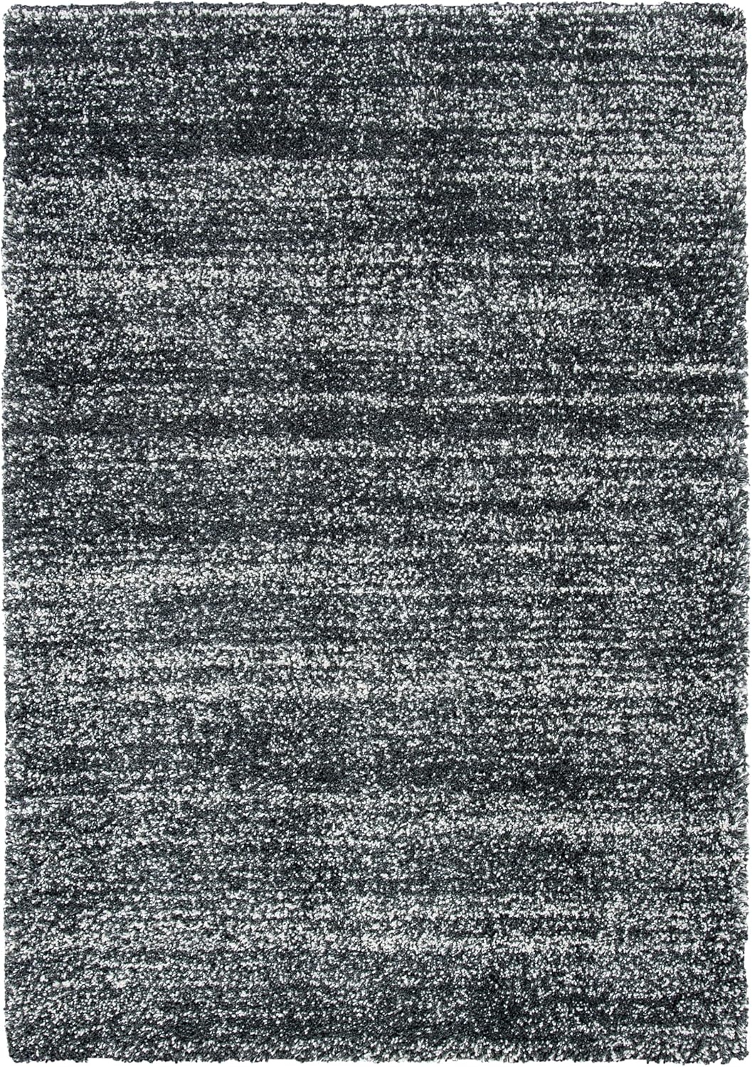 image:imageSAFAVIEH Hudson Shag Collection Area Rug 10 x 14 Ivory amp Grey Modern Abstract Design NonShedding amp Easy Care 2inch Thick Ideal for High Traffic Areas in Living Room Bedroom SGH295BDark GreyIvory