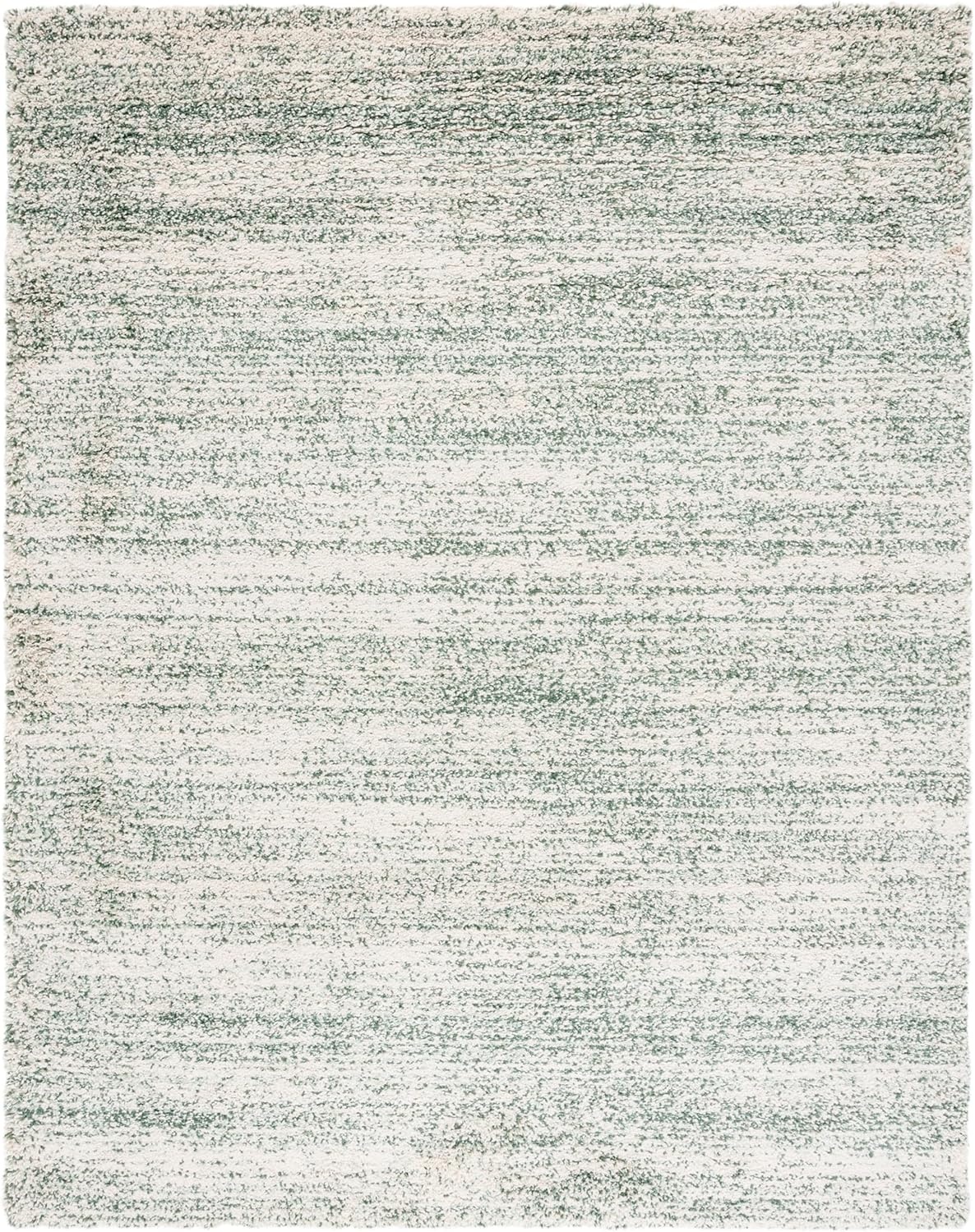 image:imageSAFAVIEH Hudson Shag Collection Area Rug 10 x 14 Ivory amp Grey Modern Abstract Design NonShedding amp Easy Care 2inch Thick Ideal for High Traffic Areas in Living Room Bedroom SGH295BIvoryGreen