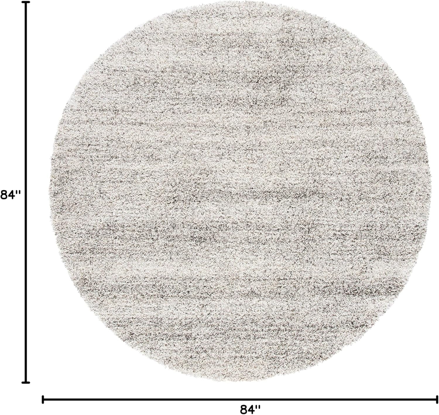 image:imageSAFAVIEH Hudson Shag Collection Area Rug 10 x 14 Ivory amp Grey Modern Abstract Design NonShedding amp Easy Care 2inch Thick Ideal for High Traffic Areas in Living Room Bedroom SGH295BIvoryGrey