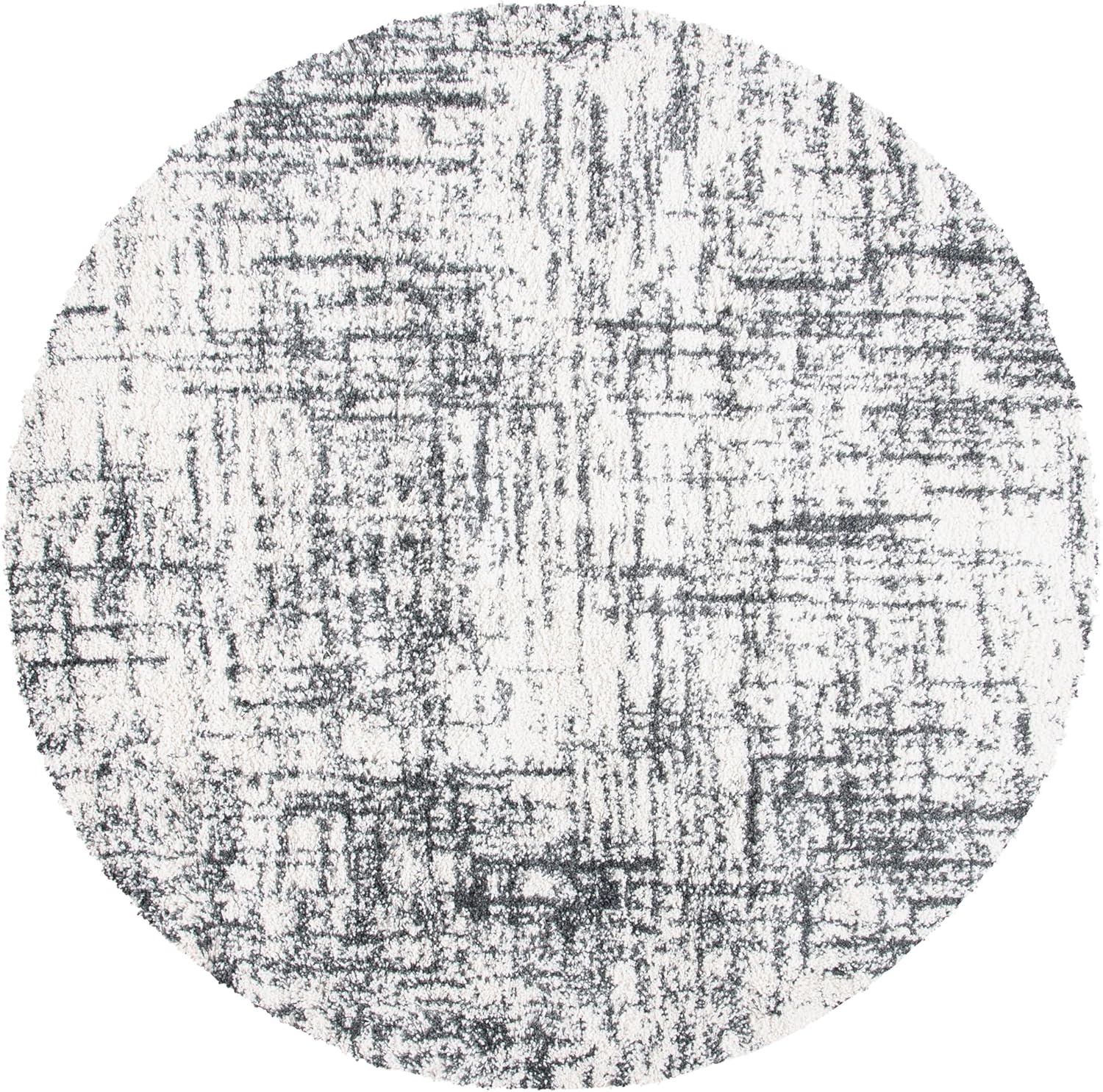 image:imageSAFAVIEH Hudson Shag Collection Area Rug 9 x 12 Ivory amp Dark Grey Modern Abstract Design NonShedding amp Easy Care 2inch Thick Ideal for High Traffic Areas in Living Room Bedroom SGH294AIvoryDark Grey