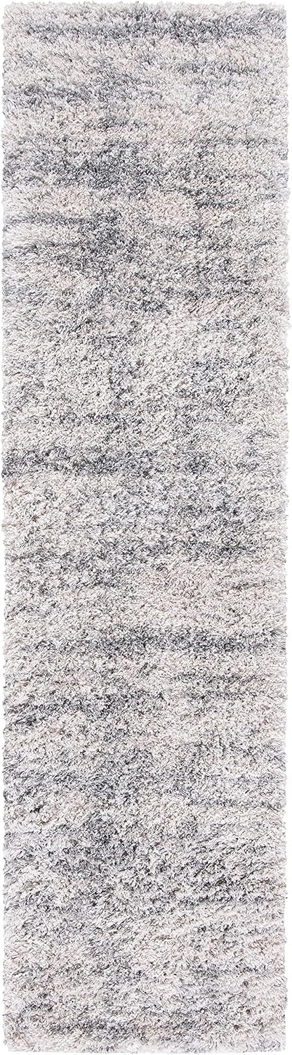 image:imageSAFAVIEH Iceland Shag Collection Area Rug 9 x 12 Dark Grey amp Ivory Modern Design NonShedding amp Easy Care 26inch Thick Ideal for High Traffic Areas in Living Room Bedroom ISG511HIvoryGrey