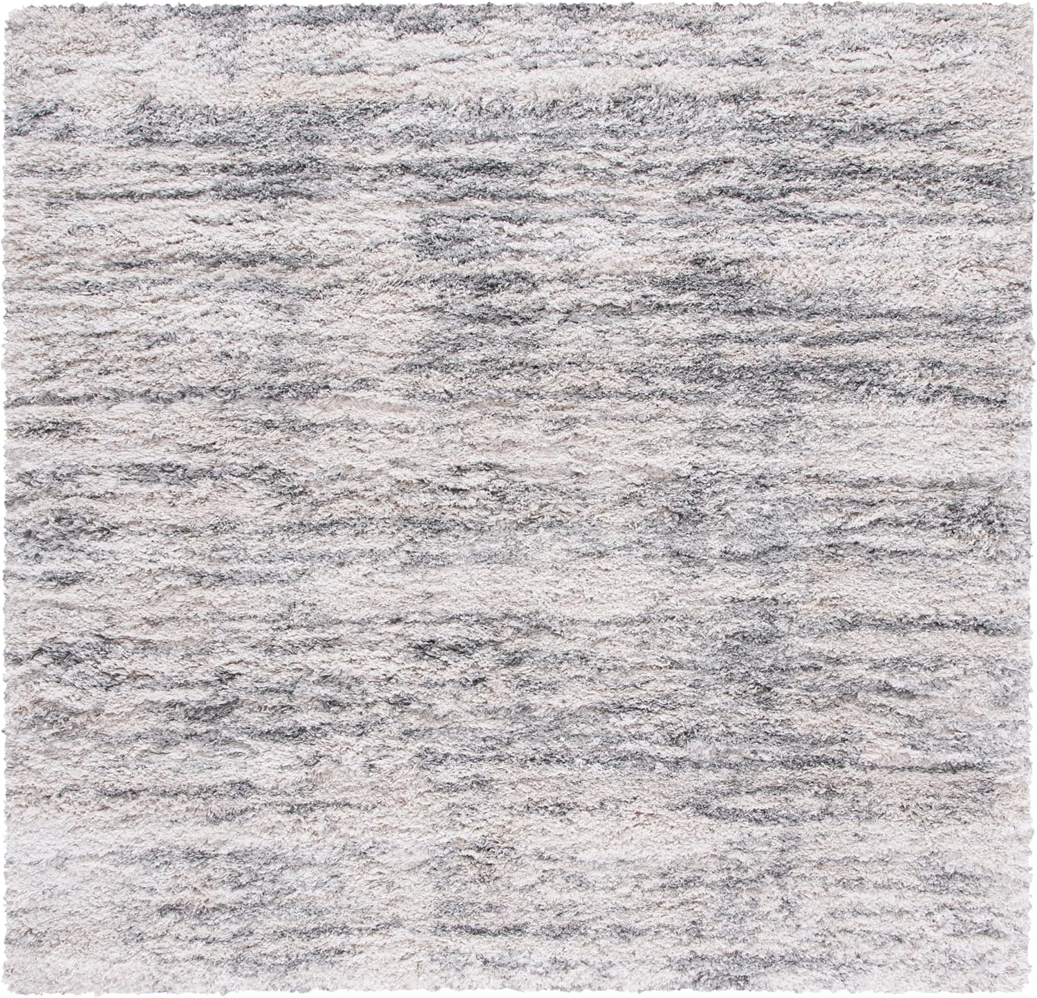 image:imageSAFAVIEH Iceland Shag Collection Area Rug 9 x 12 Dark Grey amp Ivory Modern Design NonShedding amp Easy Care 26inch Thick Ideal for High Traffic Areas in Living Room Bedroom ISG511HIvoryGrey