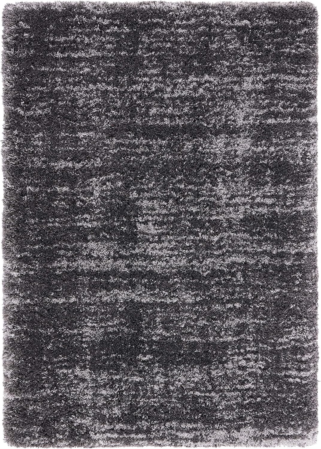 image:imageSAFAVIEH Iceland Shag Collection Area Rug 9 x 12 Dark Grey amp Ivory Modern Design NonShedding amp Easy Care 26inch Thick Ideal for High Traffic Areas in Living Room Bedroom ISG511HDark GreyIvory
