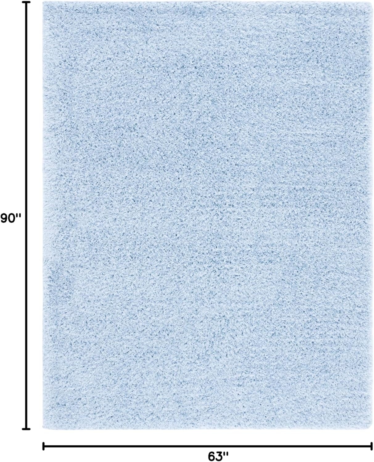 image:imageSAFAVIEH Lindsay Shag Collection Area Rug 9 x 12 Beige Modern Design 2inch Thick Ideal for the Living Room Dining Bedroom LNS560BAqua