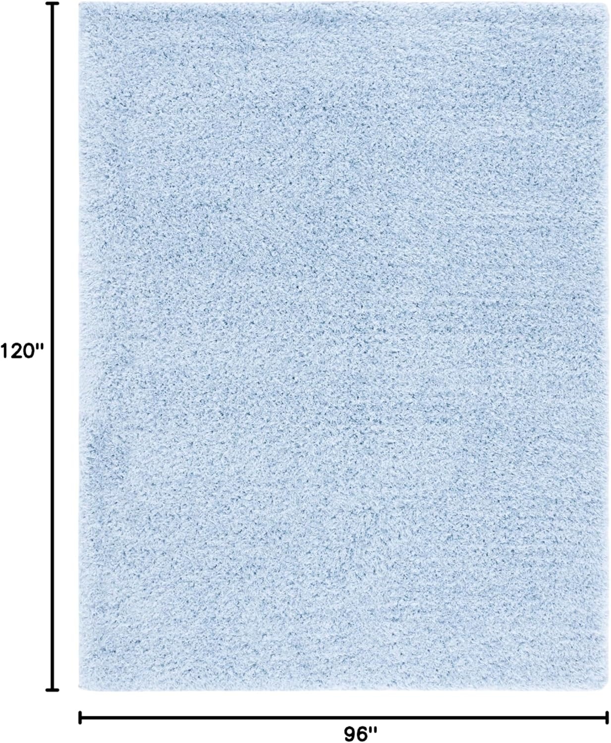 image:imageSAFAVIEH Lindsay Shag Collection Area Rug 9 x 12 Beige Modern Design 2inch Thick Ideal for the Living Room Dining Bedroom LNS560BAqua
