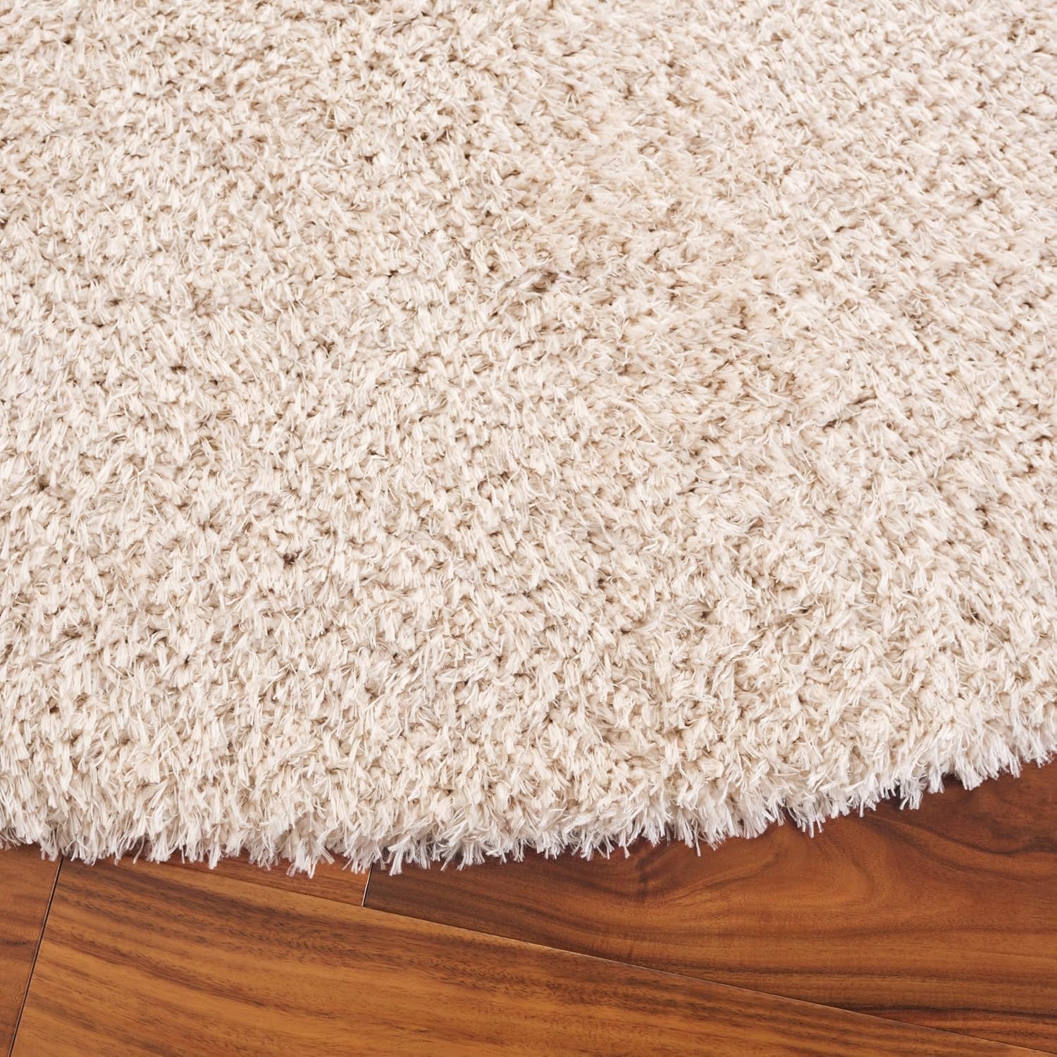 image:imageSAFAVIEH Lindsay Shag Collection Area Rug 9 x 12 Beige Modern Design 2inch Thick Ideal for the Living Room Dining Bedroom LNS560BBeige