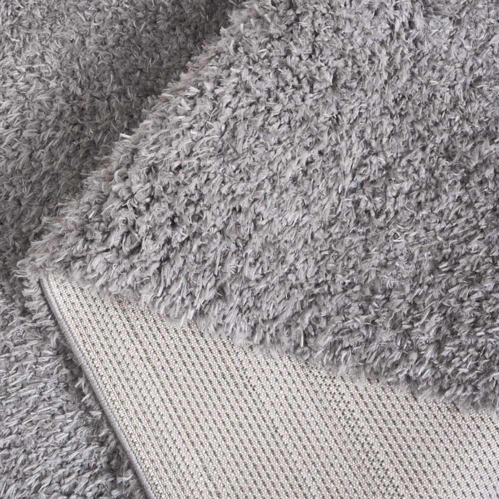 image:imageSAFAVIEH Lindsay Shag Collection Area Rug 9 x 12 Beige Modern Design 2inch Thick Ideal for the Living Room Dining Bedroom LNS560BDark Grey