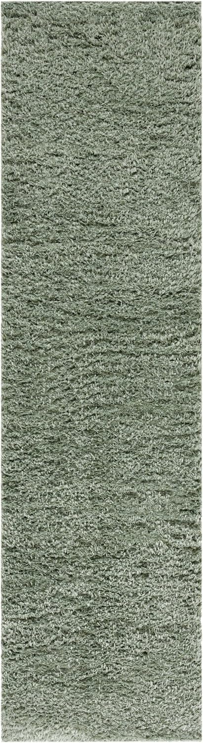 image:imageSAFAVIEH Lindsay Shag Collection Area Rug 9 x 12 Beige Modern Design 2inch Thick Ideal for the Living Room Dining Bedroom LNS560BGreen