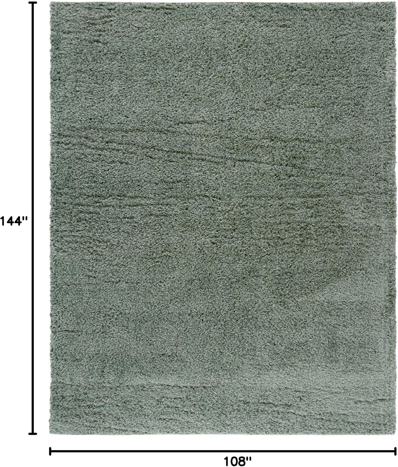 image:imageSAFAVIEH Lindsay Shag Collection Area Rug 9 x 12 Beige Modern Design 2inch Thick Ideal for the Living Room Dining Bedroom LNS560BGreen