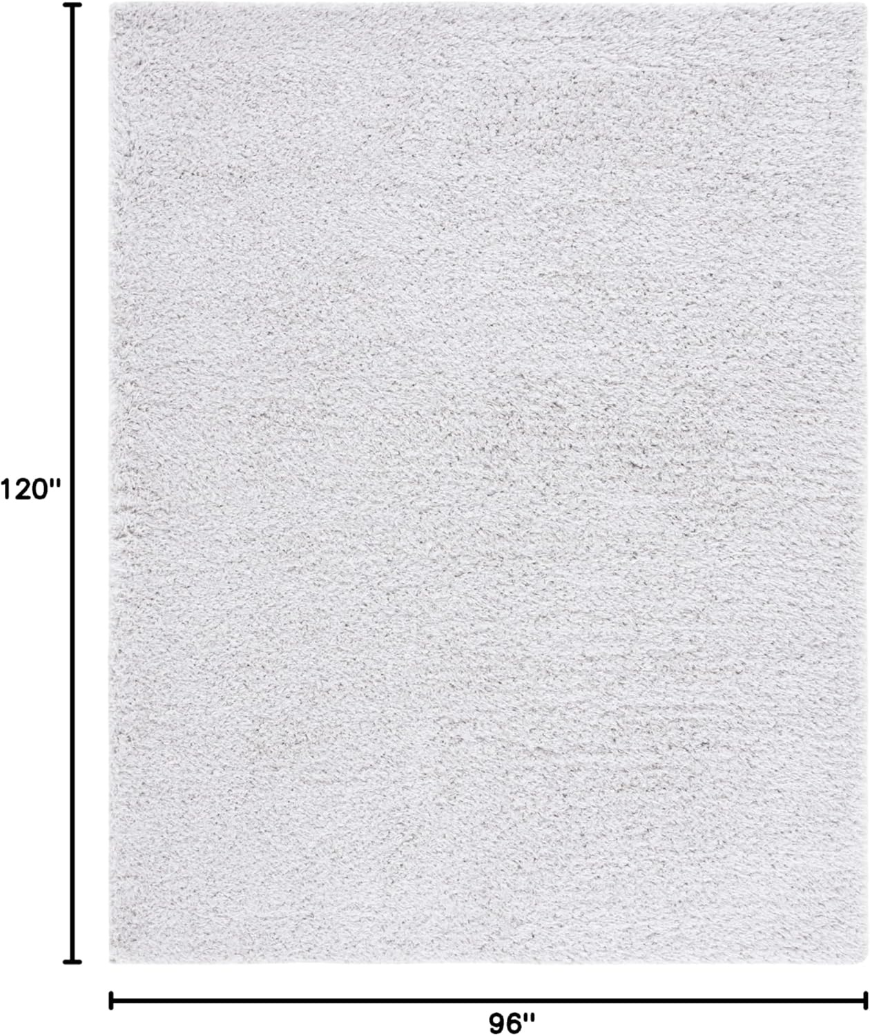 image:imageSAFAVIEH Lindsay Shag Collection Area Rug 9 x 12 Beige Modern Design 2inch Thick Ideal for the Living Room Dining Bedroom LNS560BGrey