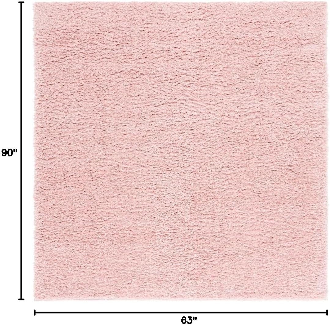 image:imageSAFAVIEH Lindsay Shag Collection Area Rug 9 x 12 Beige Modern Design 2inch Thick Ideal for the Living Room Dining Bedroom LNS560BPink