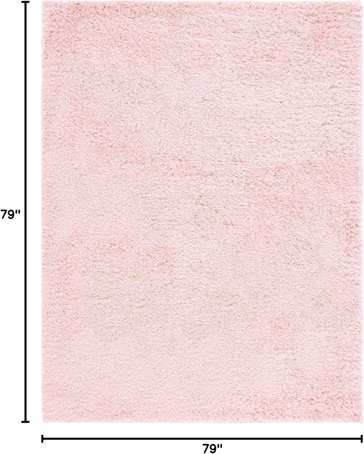 image:imageSAFAVIEH Lindsay Shag Collection Area Rug 9 x 12 Beige Modern Design 2inch Thick Ideal for the Living Room Dining Bedroom LNS560BPink