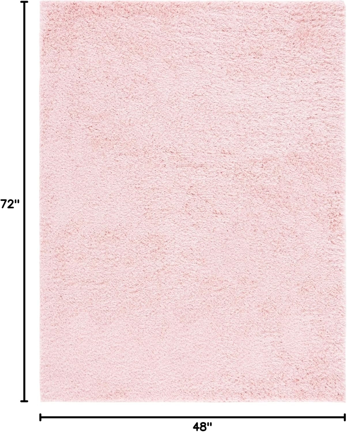 image:imageSAFAVIEH Lindsay Shag Collection Area Rug 9 x 12 Beige Modern Design 2inch Thick Ideal for the Living Room Dining Bedroom LNS560BPink