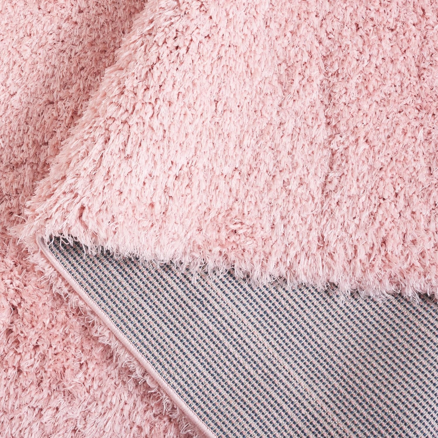 image:imageSAFAVIEH Lindsay Shag Collection Area Rug 9 x 12 Beige Modern Design 2inch Thick Ideal for the Living Room Dining Bedroom LNS560BPink