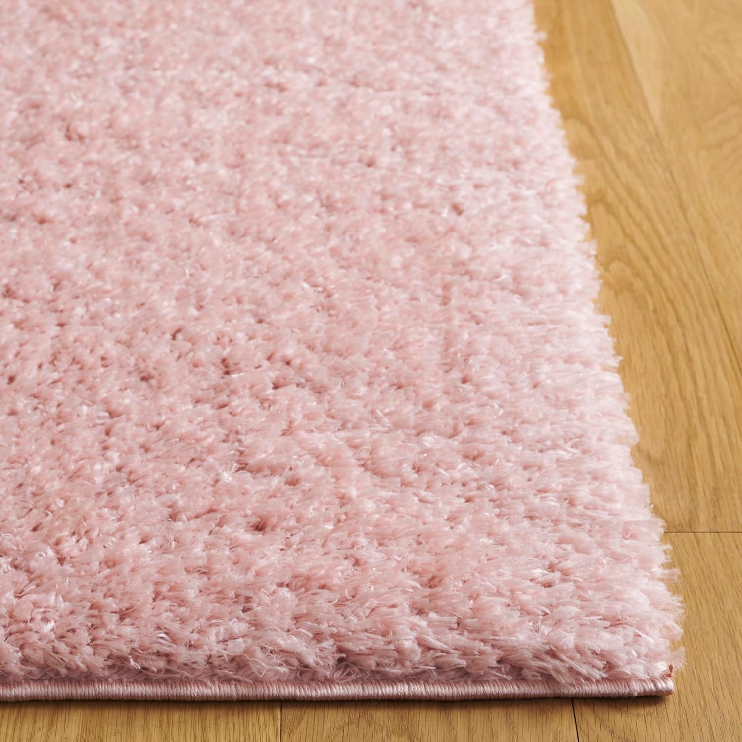 image:imageSAFAVIEH Lindsay Shag Collection Area Rug 9 x 12 Beige Modern Design 2inch Thick Ideal for the Living Room Dining Bedroom LNS560BPink