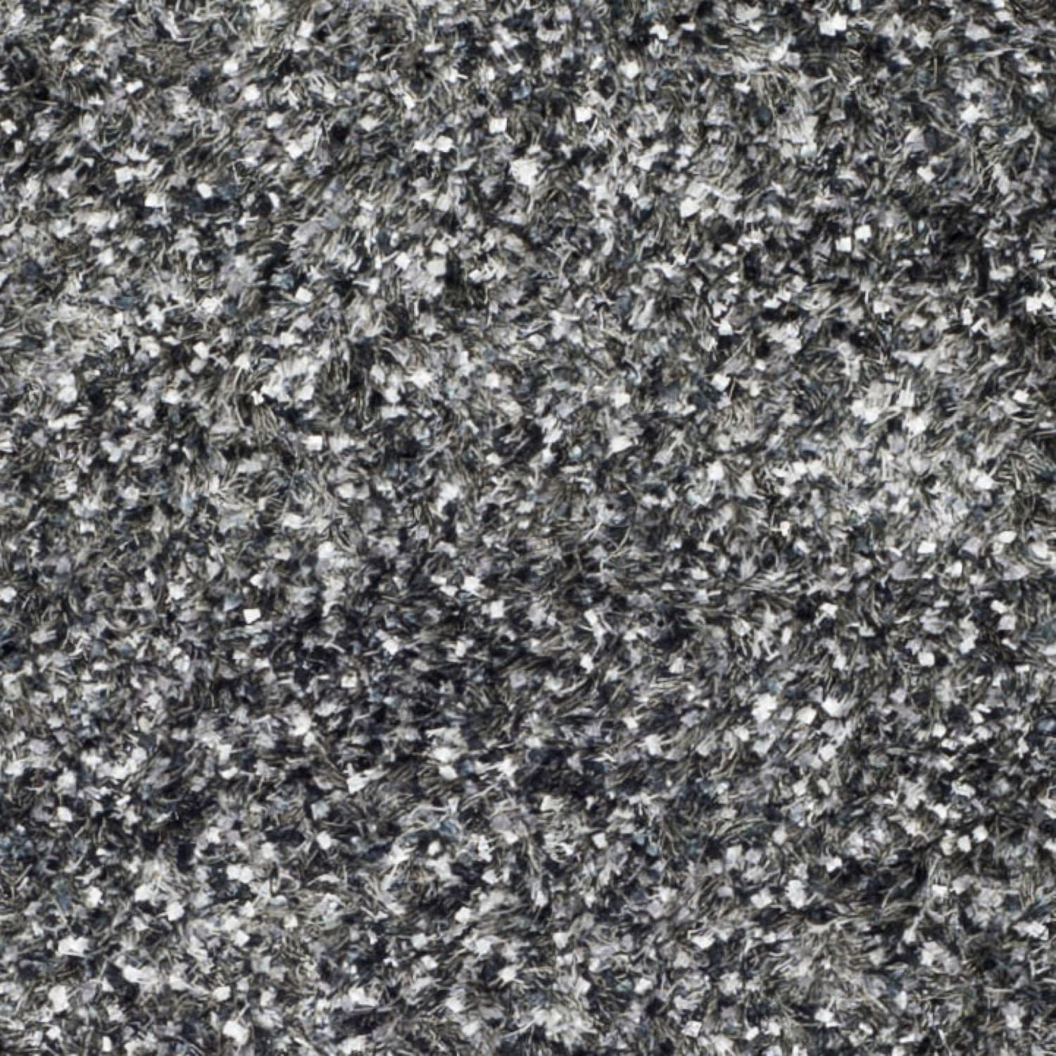 image:imageSAFAVIEH Malibu Shag Collection Area Rug 86 x 12 Silver Handmade Solid 14inch Thick Ideal for High Traffic Areas in Living Room Bedroom MLS431SCharcoal