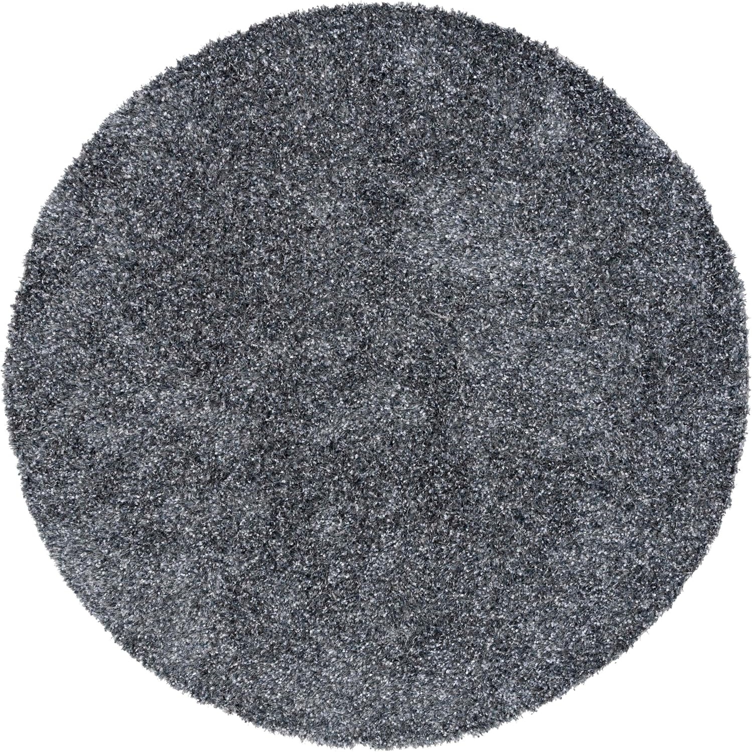 image:imageSAFAVIEH Malibu Shag Collection Area Rug 86 x 12 Silver Handmade Solid 14inch Thick Ideal for High Traffic Areas in Living Room Bedroom MLS431SCharcoal