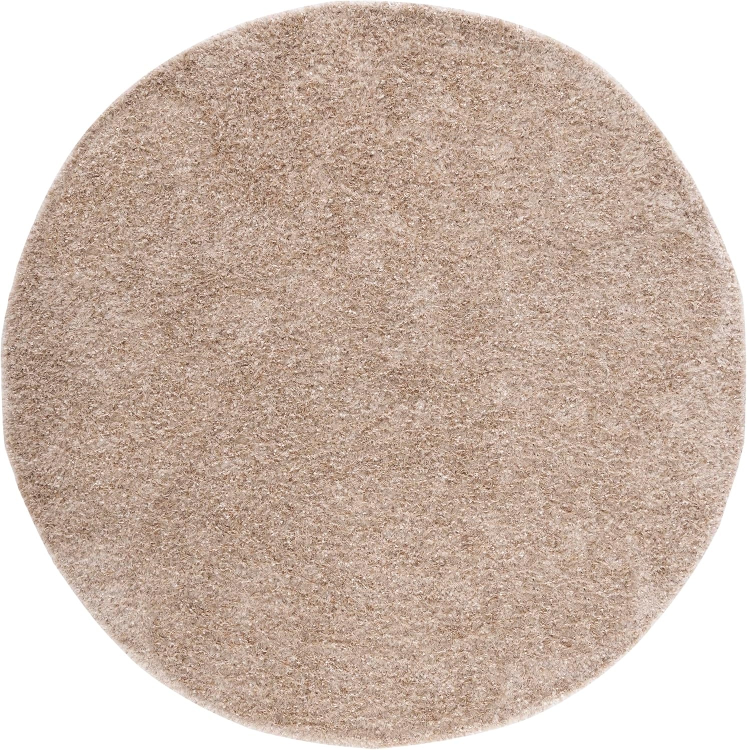 image:imageSAFAVIEH Malibu Shag Collection Area Rug 86 x 12 Silver Handmade Solid 14inch Thick Ideal for High Traffic Areas in Living Room Bedroom MLS431SNatural